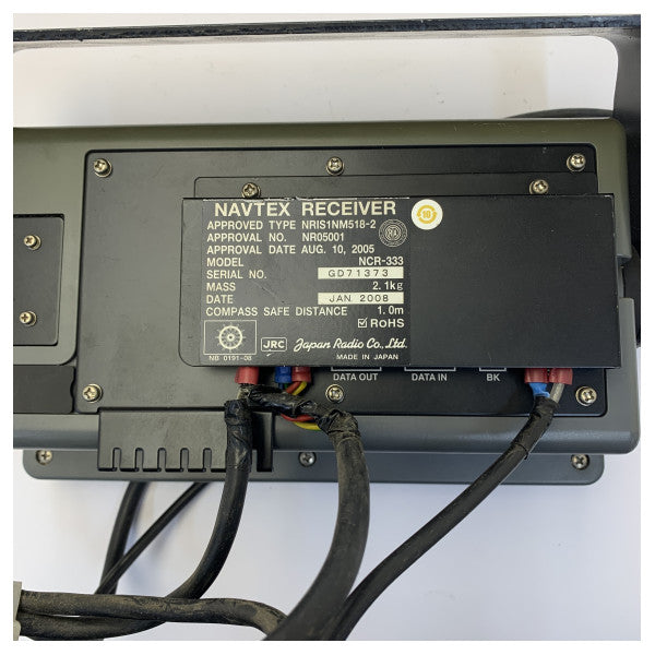 JRC NCR-333 Navtex-Empfänger-Display Marineelektronik - Gebraucht 