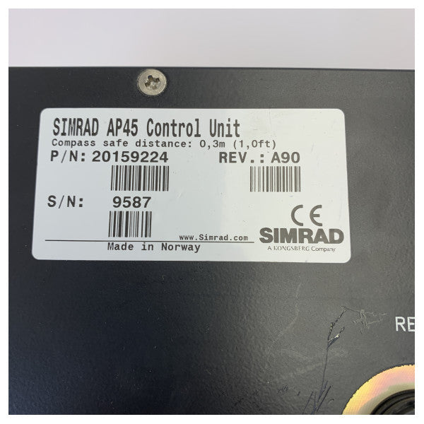 Simrad Robertson AP45 Marine Autopilot Control Unit - Used