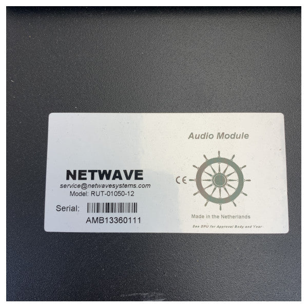 Netwave RUT-01050-12 Marine Audio Interface Distribution Box DIN Rail - Used 