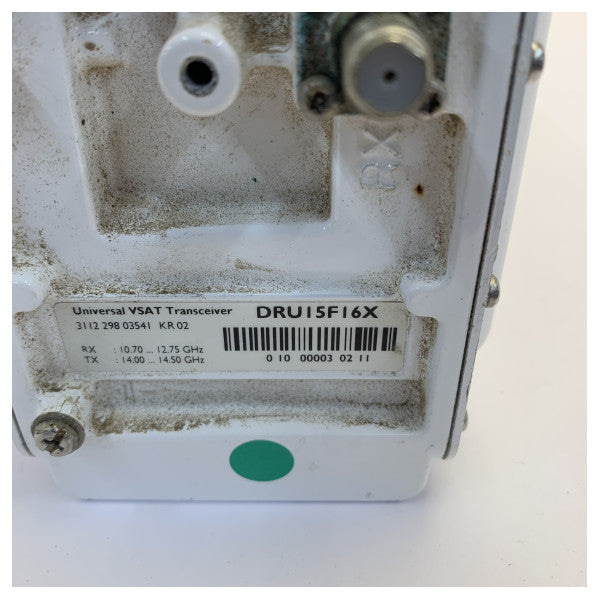 Skyware DRU15F16X VSAT Transceiver - Marine Satellite Communication Unit - Used 