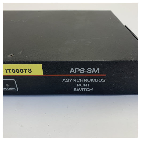 APS-8M Asynchroner Port-Switch-Serial-Konsole-Server - 8-Port-Netzwerk - Gebraucht 