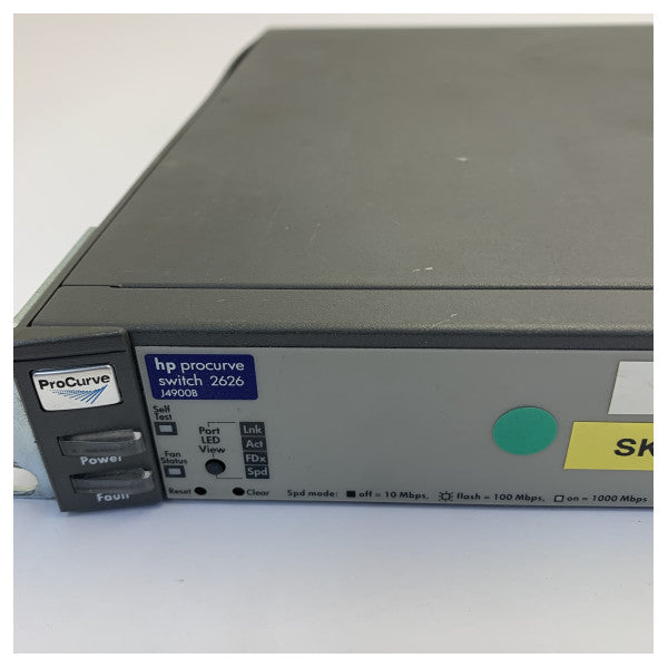 HP ProCurve Switch 2626 J4900B 24-θυρος Διαχειριζόμενος Δικτυακός Διακόπτης - Μεταχειρισμένο 