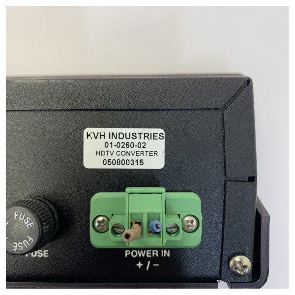 KVH 01-0260-02 Marine Satellite TV Receiver Controller Unit - Używany 