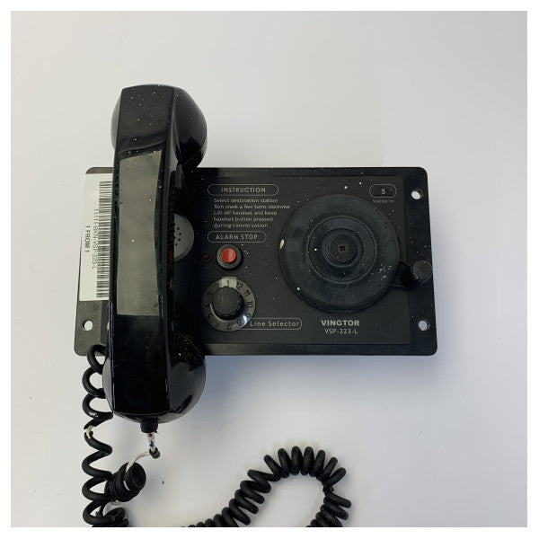 Zenitel VSP-223-L Poste de combiné de communication marine - d'occasion 