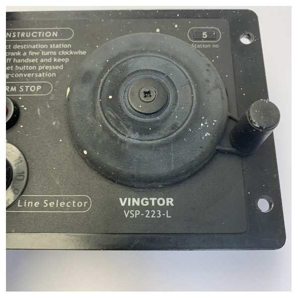 Zenitel VSP-223-L Poste de combiné de communication marine - d'occasion 