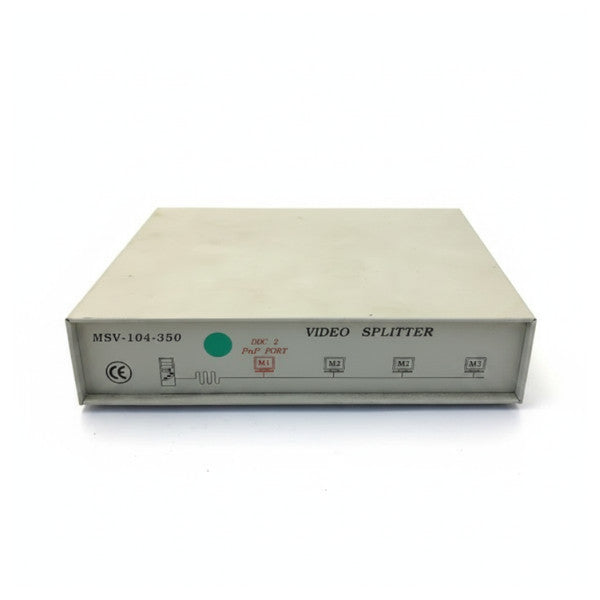 MSV-104-350 VGA-videosplitter med 4 porte, 350 MHz - Brugt 