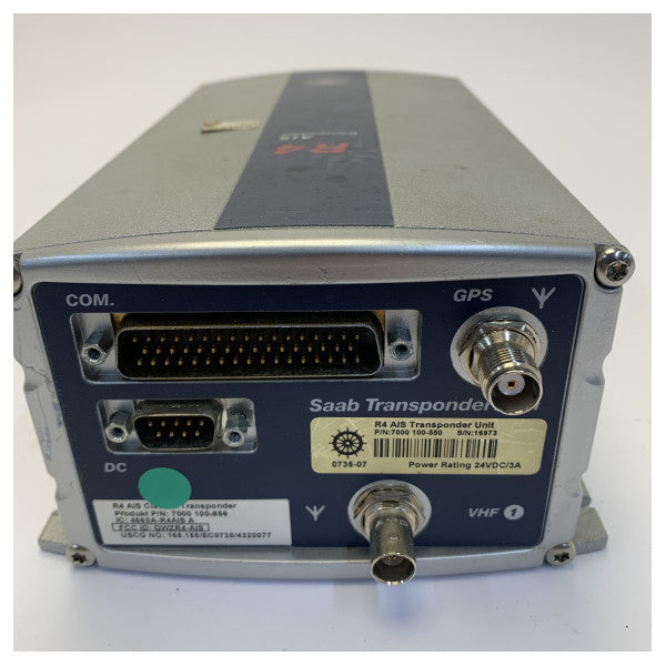 Saab R4 AIS Class A Marine Transponder System - Used