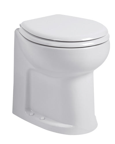 Planus Elite White Short 24 V Electric Marine Toilette