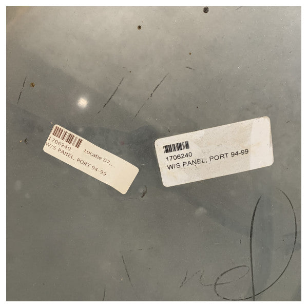 Bayliner 2855 Cierra 94 bis 99 Aluminium -Windschutzscheiben -Portfenster