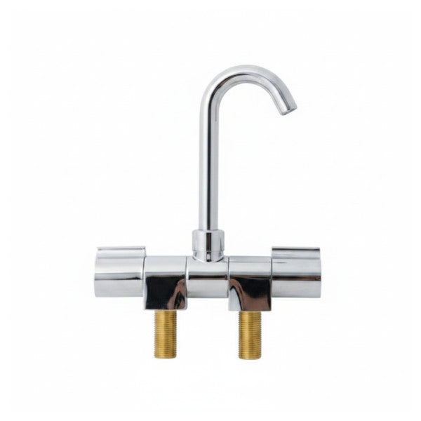 Trem Rubinetto miscelatore marino corto con beccuccio grande da 18 mm - Hardware per yacht N0103110 