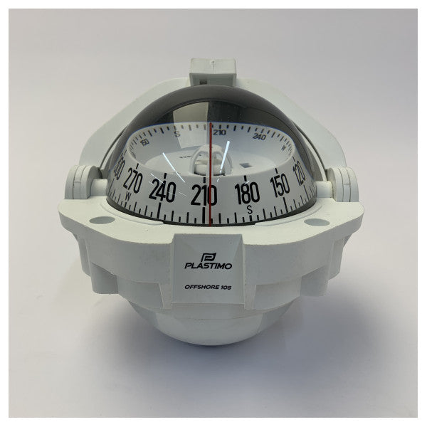 Plastimo Offshore 105 Marinekompas Hvid Navigationsudstyr MD271 