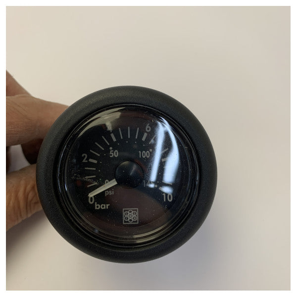مقياس ضغط زيت بحري San Giorgio Sein Marine Oil Pressure Gauge 52mm 0-10 Bar - SGS-DIAM-52 