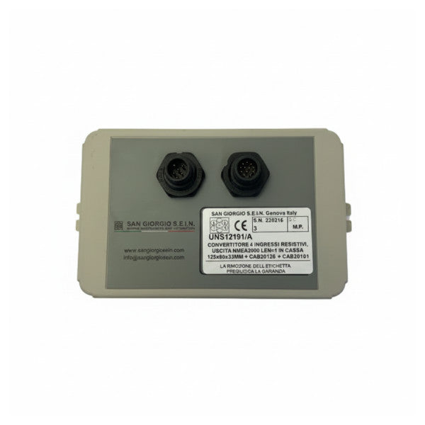 San Giorgio Sein Mechanical Engine to NMEA 2000 Converter Kit -  UNS12191 