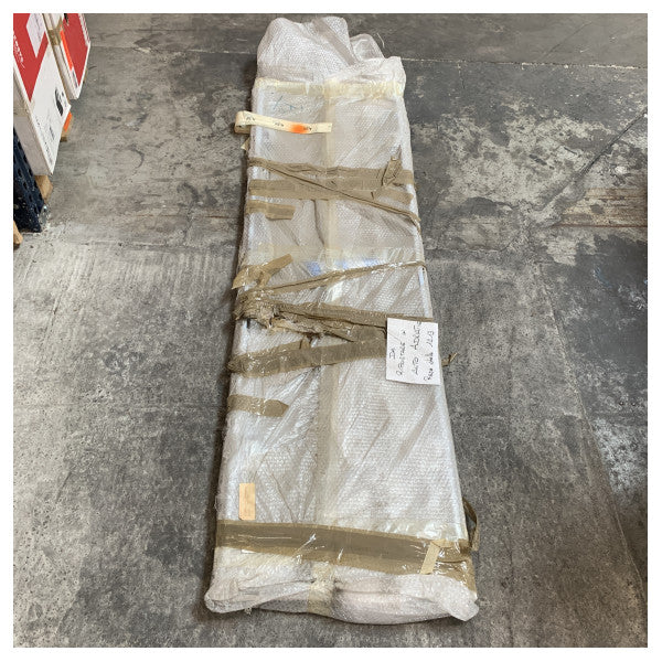 Parema SRL Salon ruostumattomasta teräksestä valmistettu avattava suihkuovi 190 x 52 cm