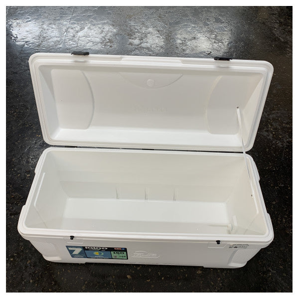 Igloo Marine Contour 150 صندوق تبريد بحري 142 لتر، صندوق ثلج بحري كبير، أبيض 