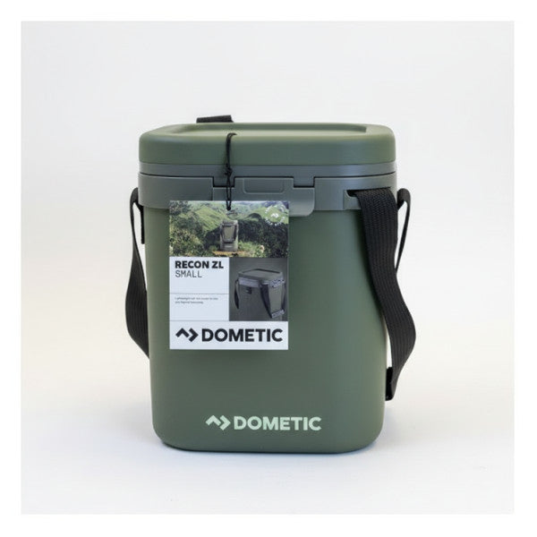 Dometic حقيبة تبريد Recon بدون سحاب صغيرة 10 لترات، أخضر الأشنات، بواجهة ناعمة للاستخدام الخارجي 