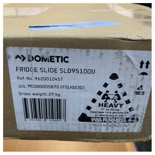 Dometic CFX3 SLD95100 Buzdolabı Sürgüsü, CFX3 95DZ 100L için 