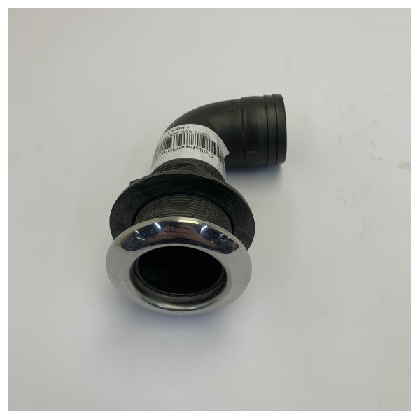 Azimut Benetti Nylon 90-Grad-Fitting aus RVS, Trim-Yacht-Hardware-Teil A000017320 