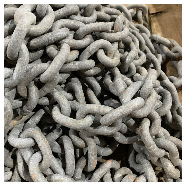 Corrente de âncora Sanguineti 10 mm x 30 m galvanizada DIN766 para ferragens de iate 