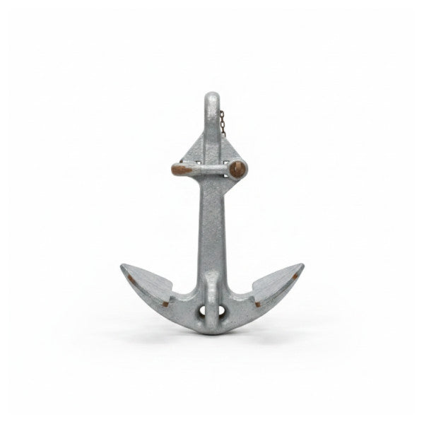 Sanguineti 125 KG High Hold Stocklos Yacht-Anker aus verzinktem Stahl 