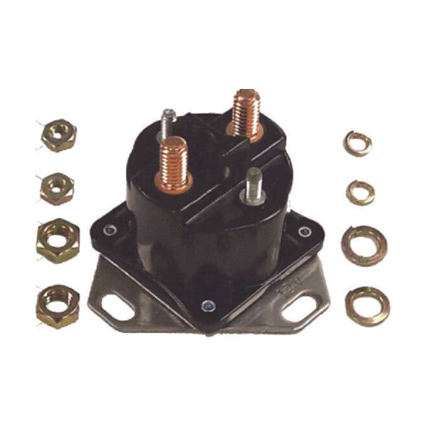 Sierra Marine 18-5801 OMC Solenoid Starter Switch Black