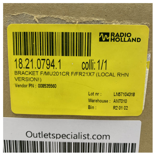 Furuno FP03-09820 montaža nosača za MU-201CR 