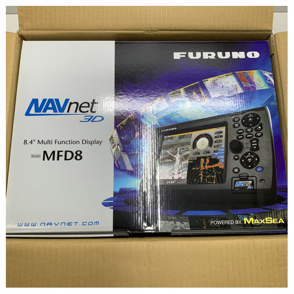 Furuno MFD8 8 Zoll NAVNET 3D -Radar -Diagramm -Plotter - MFD8 -E