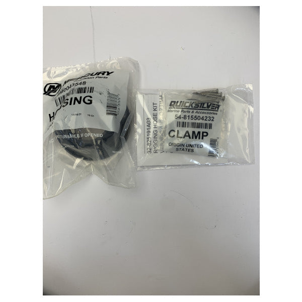 Quicksilver 32-825191A03 Marine ventilasjonsslangesett med flenskanal 