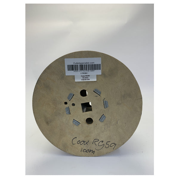 MIL-C-17 75 Ohm Military Grade Coaxial Cable Standard 100m Reel 