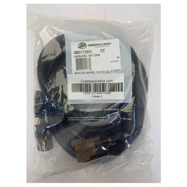 Mercury Marine 8M0173893 Arnês de cablagem do controlo do motor 