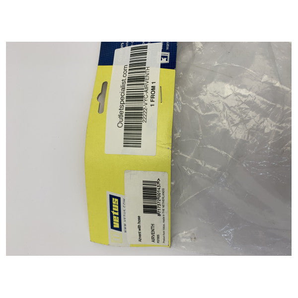 Vetus AIRVENTH Replacement Hose for Airvent Siphon Breakers