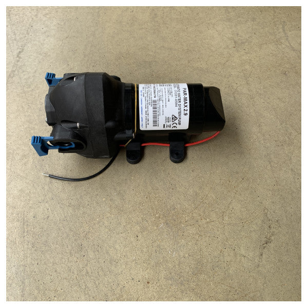 Jabsco Deluxe Flush DF14 24V Elektrische Marine-Toilette mit Softclose-Sitz und Pumpe - 58280-3024 