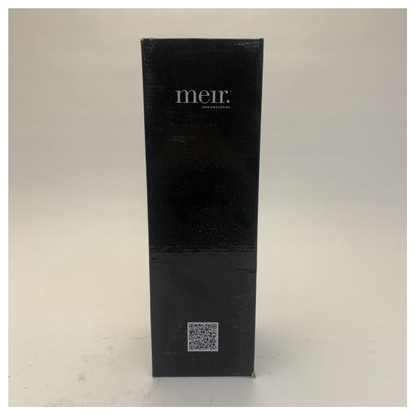 Meir S3301.0070 Mat sort firkantet toiletrens og holder 