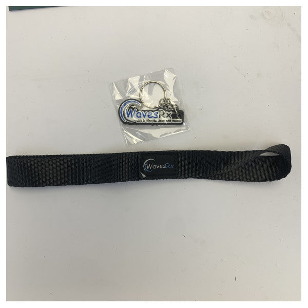WavesRx WRX2x12BWS Boat & Jet Ski Tie-Down Strap - 2inchx12inch Marine Hardware