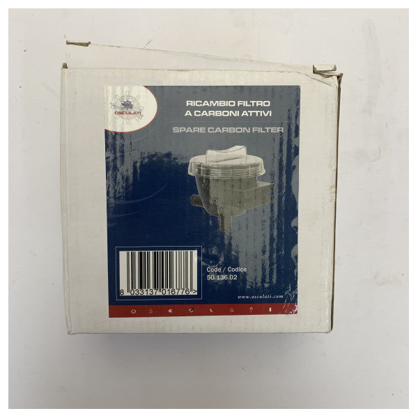Osculati Marine Spare Carbon Filter Replacement Service Kit - 50.136.02 