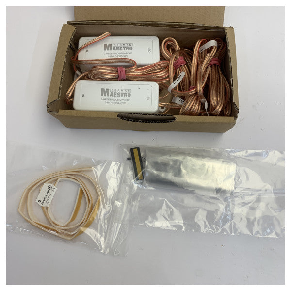 German Maestro MRC10008D 10-tuumaiset 25 cm merikäyttöön tarkoitetut audiokaiuttimet vedenpitävät 