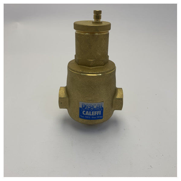 Caleffi 551006 Druckminderer aus Messing für Marine- und Yachtsysteme 