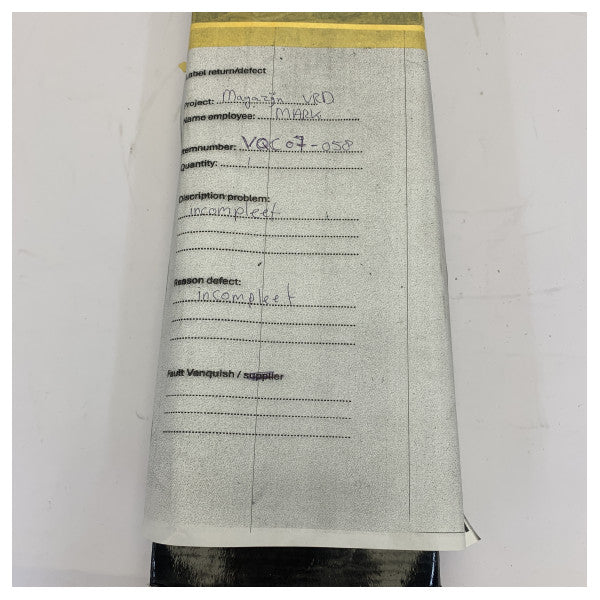 Doccetta manuale nera Meir S3301-0053 con asta quadrata 