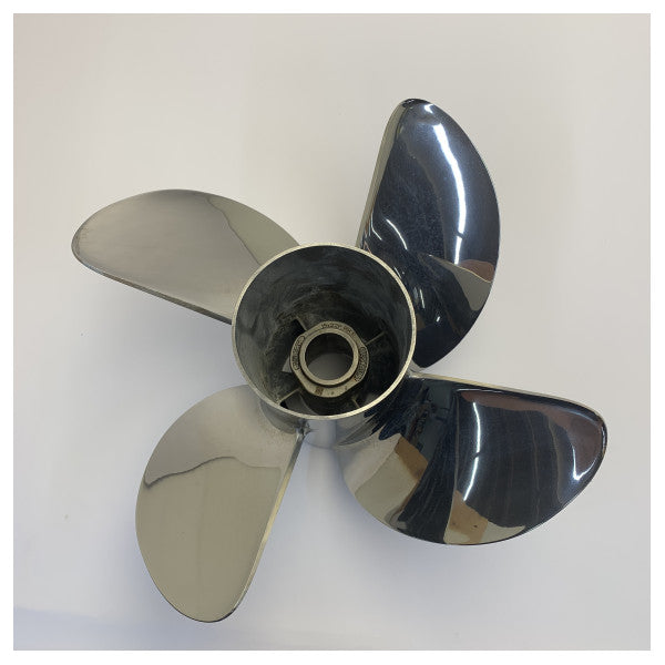 Mercury Ventera Propeller 8M0214726 15 x 22 HR - rustfrit stål til påhængsmotor 