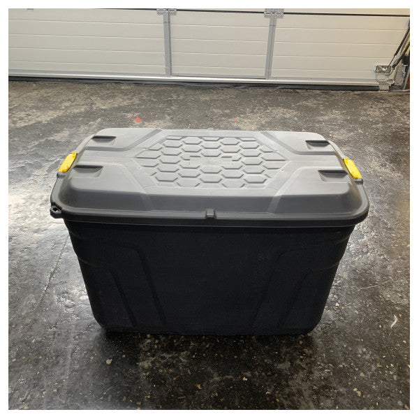 Boîte de rangement Strata Heavy Duty avec loquets sécurisés - mallette utilitaire marine durable 