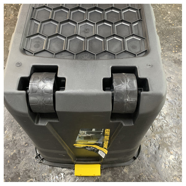 Boîte de rangement Strata Heavy Duty avec loquets sécurisés - mallette utilitaire marine durable 