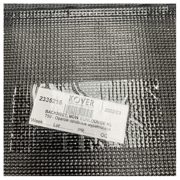 Uttern T59 Sonnenliege Bug Rückenlehne Kissen Anthrazit - 2335215 