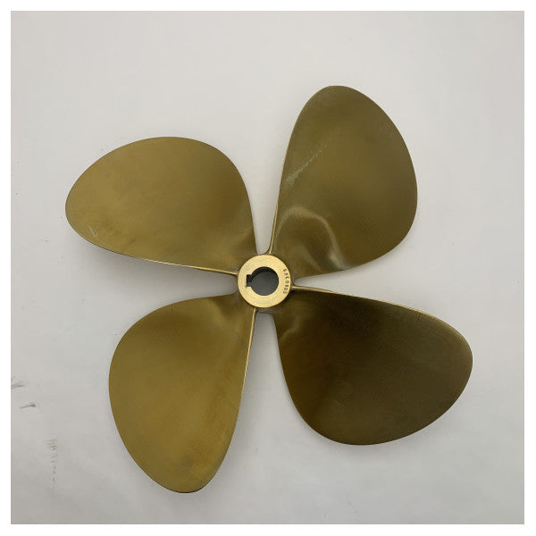 Maucour Marine Bronze Propeller 40mm 4-Blatt 18 x 18.5 Zoll RH - HJH180185RH04 