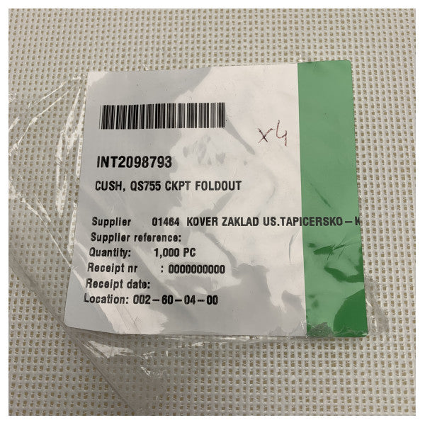 Quicksilver Activ 755 Cockpitbord Fällbar Kudde Grå - 2098793 