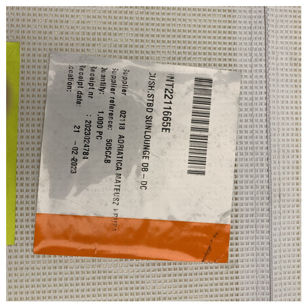 Quicksilver Activ 505 Cabin Steuerbord Seite Sonnenliege Kissen Grau - 2211665E 