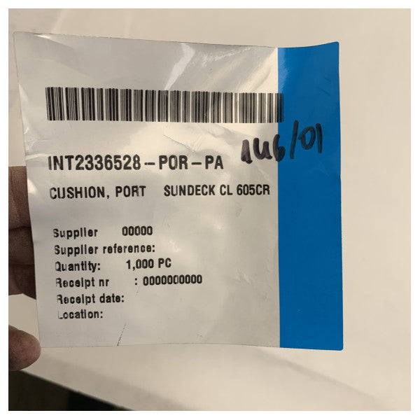 Poduszka na burtę lewą Quicksilver 605 Cruiser Sundeck 