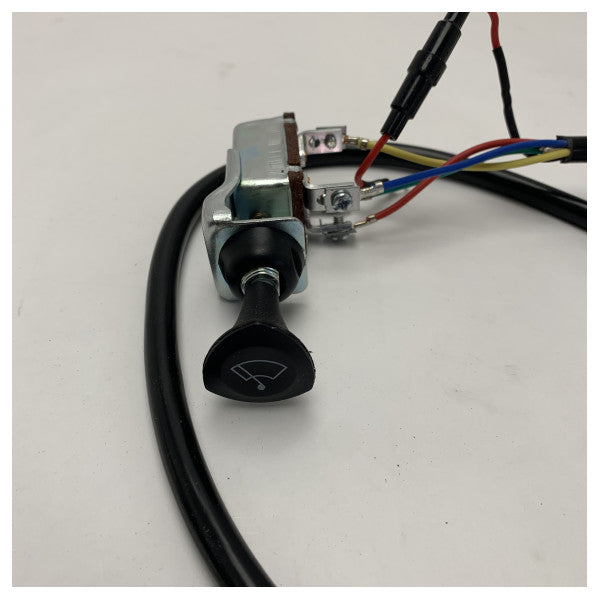 クイックシルバー バイシャン マリン 12V 20W ロングシャフト ウィンドスクリーン ワイパーモーター 60度 