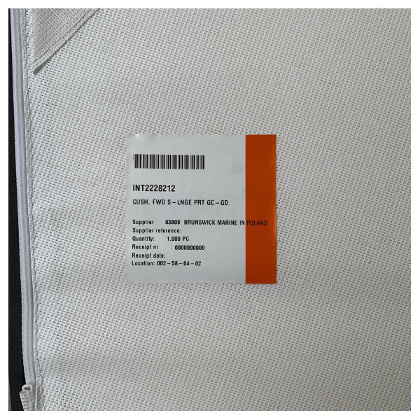 Uttern C87 Fordeck Sunlounge Portside Cushion Antracite 