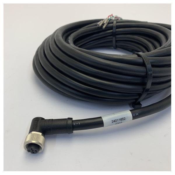 Volvo Penta 24011652 Cable de electrónica marina con conector M12 a cables pelados 