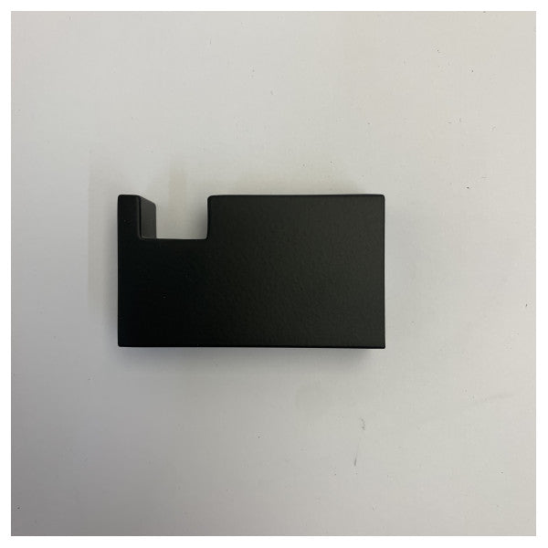 Gessi 20912-099 Gancio porta-corda da parete rettangolare nero opaco 